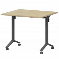 Стол мобильный складной МБ25-80.70 Баттл Рок/Антрацит 800x700x750 Моби