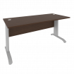 Riva Metal-L Стол письменный ПЛ.СП-4 Венге Цаво/Металл Серый 1600*720*750
