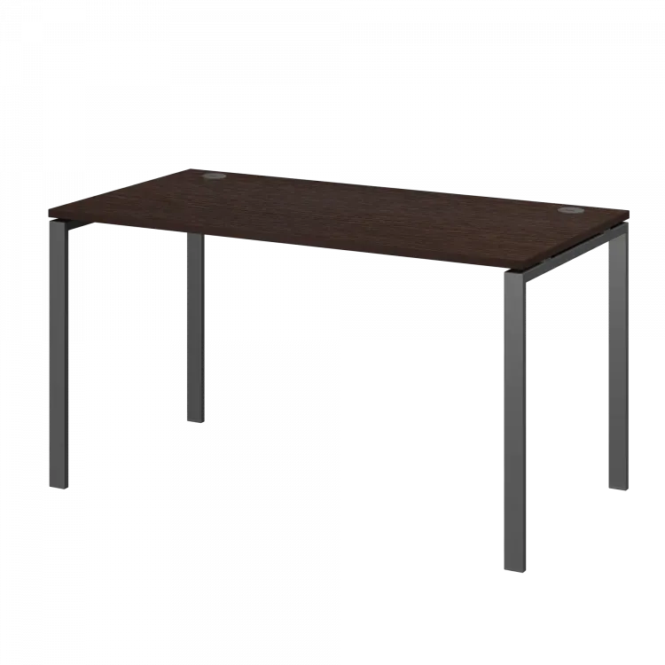 Стол на металлокаркасе АМ-002.60 Дуб венге/Антрацит 1200x600x760 Арго-М