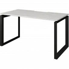 Стол на металлокаркасе НТМП.О-140 Сосна винтер/Антрацит 1400x730x750 Аргентум-МП