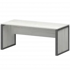 Стол руководителя НТМ-180 Сосна винтер/Антрацит 1800x800x750 Аргентум-М