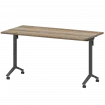 Стол мобильный складной МБ25-140.70 Дуб сафари/Антрацит 1400x700x750 Моби
