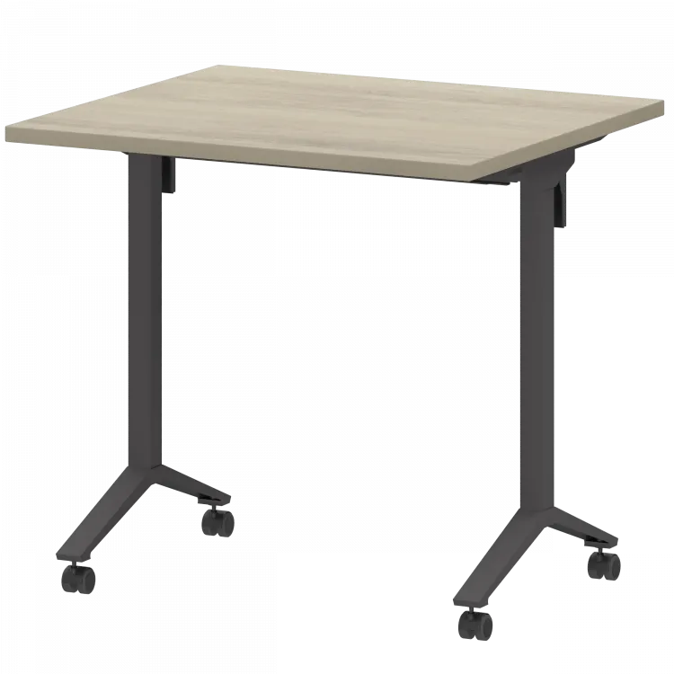 Стол мобильный складной МБ25-80.70 Кронберг/Антрацит 800x700x750 Моби