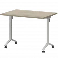 Стол мобильный складной МБ25-100.70 Кронберг/Белый 1000x700x750 Моби