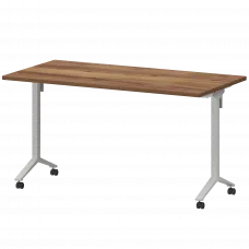 Стол мобильный складной МБ25-140.70 Таксония/Белый 1400x700x750 Моби