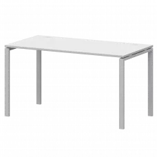 Стол на металлокаркасе АМ-005.60 Белый/Белый 1800x600x760 Арго-М