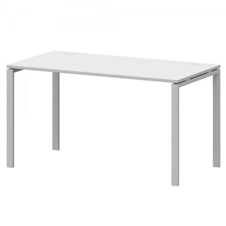 Стол на металлокаркасе АМ-005.60 Белый/Белый 1800x600x760 Арго-М