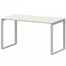 Стол на металлокаркасе АМ.О-002.60 Ясень шимо/Белый 1200x600x760 Арго-М