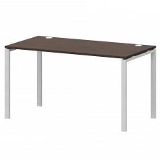 Стол на металлокаркасе АМ-003.60 Дуб венге/Белый 1400x600x760 Арго-М
