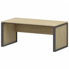 Стол руководителя НТМ-160 Баттл Рок/Антрацит 1600x800x750 Аргентум-М