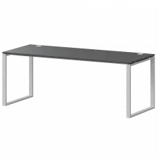 Стол на металлокаркасе АМ.О-005 Антрацит/Белый 1800x730x760 Арго-М
