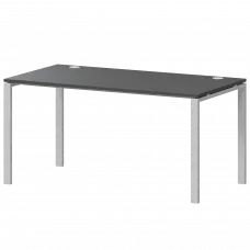 Стол на металлокаркасе АМ-003 Антрацит/Белый 1400x730x760 Арго-М