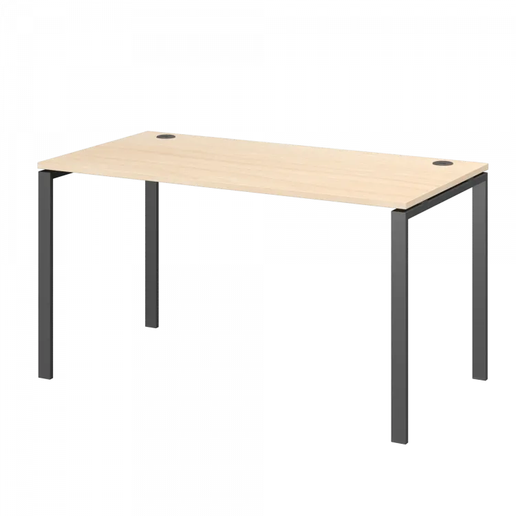 Стол на металлокаркасе АМ-004.60 Бук/Антрацит 1600x600x760 Арго-М