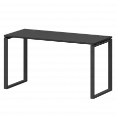 Стол на металлокаркасе СМС25-О-10К.60.Пр25 Графит/Антрацит 1000x600x750 Смарт