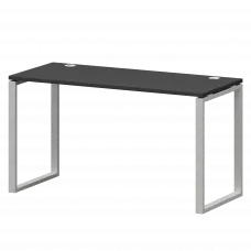 Стол на металлокаркасе СМС25-О-12К.60.Пр25 Графит/Белый 1200x600x750 Смарт