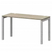 Стол на металлокаркасе СМС25-П-14К.60.Пр50 Кронберг/Белый 1400x600x750 Смарт