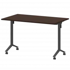 Стол мобильный складной МБ22-120.70 Дуб венге/Антрацит 1200x700x750 Моби