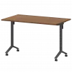 Стол мобильный складной МБ22-120.70 Орех/Антрацит 1200x700x750 Моби