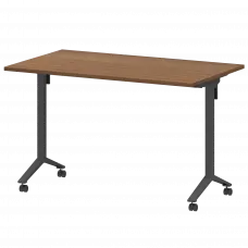 Стол мобильный складной МБ22-120.70 Орех/Антрацит 1200x700x750 Моби