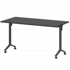 Стол мобильный складной МБ25-140.70 Графит/Антрацит 1400x700x750 Моби