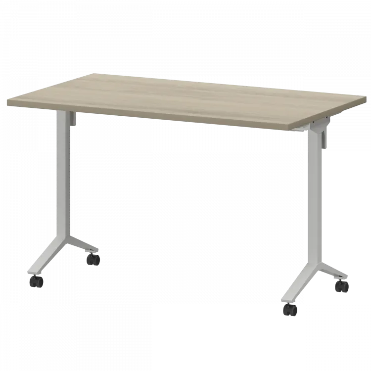 Стол мобильный складной МБ25-120.70 Кронберг/Белый 1200x700x750 Моби