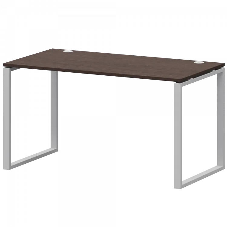 Стол на металлокаркасе АМ.О-003.60 Дуб венге/Белый 1400x600x760 Арго-М