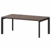 Стол руководителя на металлокаркасе КТМ-17.38 Дуб апрель/Черный 1700x900x750 Акцент