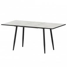 Стол раздвижной Бетта Бетта 1100+300 Лофт/Черный муар 1100x700x750 Обеденные столы в пластике