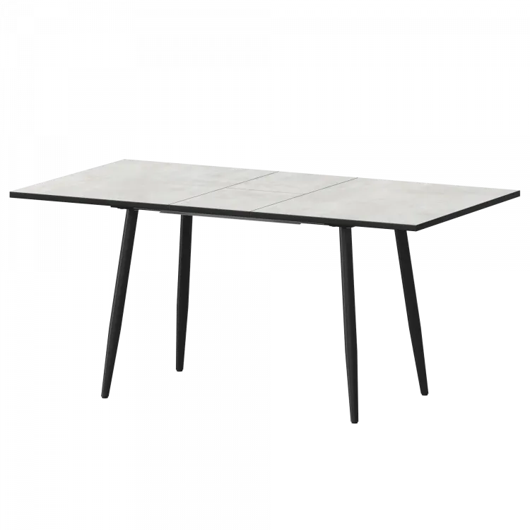 Стол раздвижной Бетта Бетта 1100+300 Лофт/Черный муар 1100x700x750 Обеденные столы в пластике