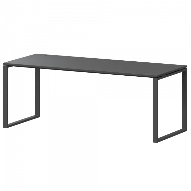 Стол на металлокаркасе АМ.О-005.60 Антрацит/Антрацит 1800x600x760 Арго-М