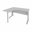 Riva Metal-L Стол криволинейный левый ПЛ.СА-3 (L) Серый/Металл Серый 1400*1200*750