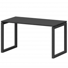 Стол на металлокаркасе СМС25-О-10К.73.Пр50 Графит/Антрацит 1000x730x750 Смарт