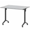 Стол мобильный складной МБ22-100.70 Серый/Антрацит 1000x700x750 Моби