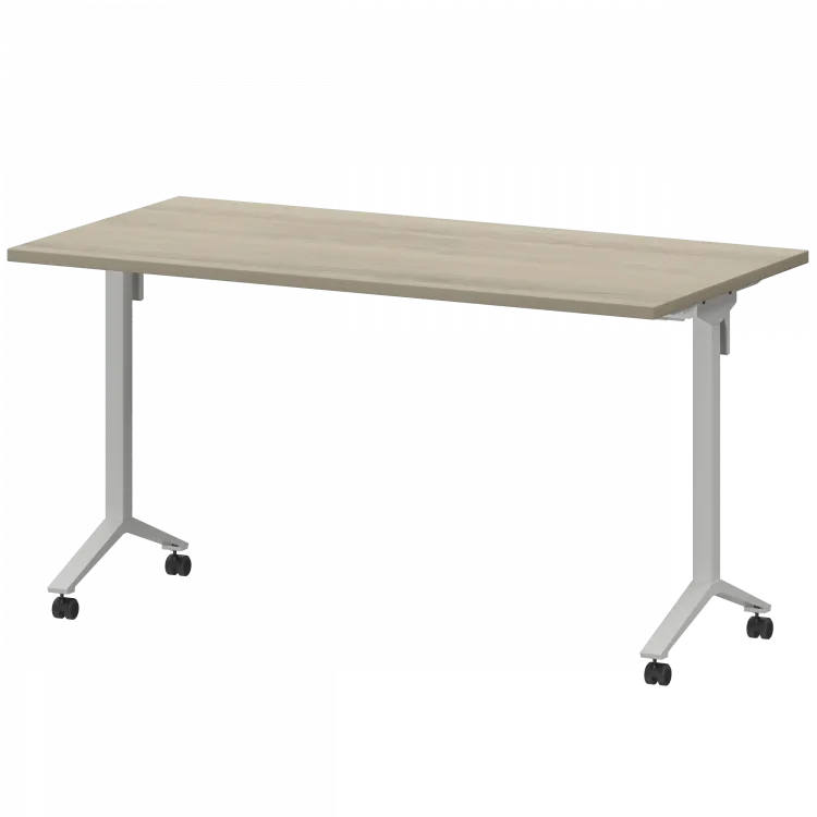 Стол мобильный складной МБ25-140.70 Кронберг/Белый 1400x700x750 Моби