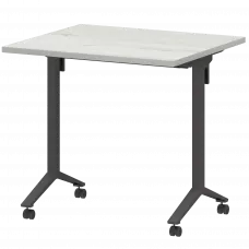 Стол мобильный складной МБ25-80.70 Сосна винтер/Антрацит 800x700x750 Моби