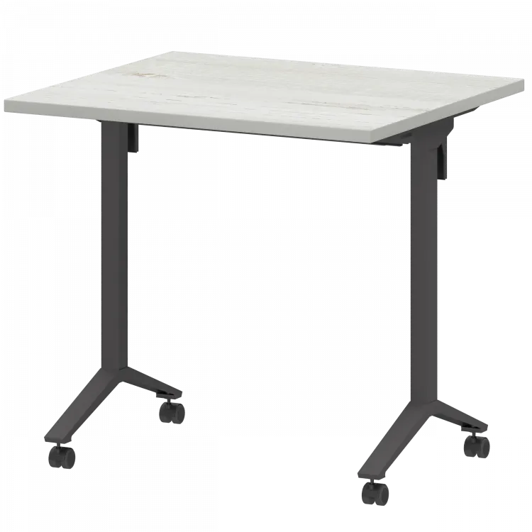 Стол мобильный складной МБ25-80.70 Сосна винтер/Антрацит 800x700x750 Моби