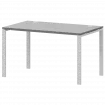 Стол на металлокаркасе АМ-002.60 Серый/Белый 1200x600x760 Арго-М