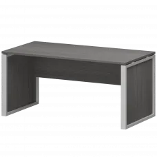 Стол руководителя НТМ-160 Лиственница/Металлик 1600x800x750 Аргентум-М