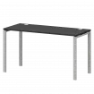 Стол на металлокаркасе СМС25-П-14К.60.Пр25 Графит/Белый 1400x600x750 Смарт
