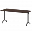 Стол мобильный складной МБ22-160.70 Дуб венге/Антрацит 1600x700x750 Моби