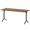 Стол мобильный складной МБ22-160.70 Орех/Антрацит 1600x700x750 Моби