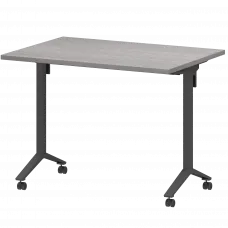 Стол мобильный складной МБ25-100.70 Лиственница/Антрацит 1000x700x750 Моби