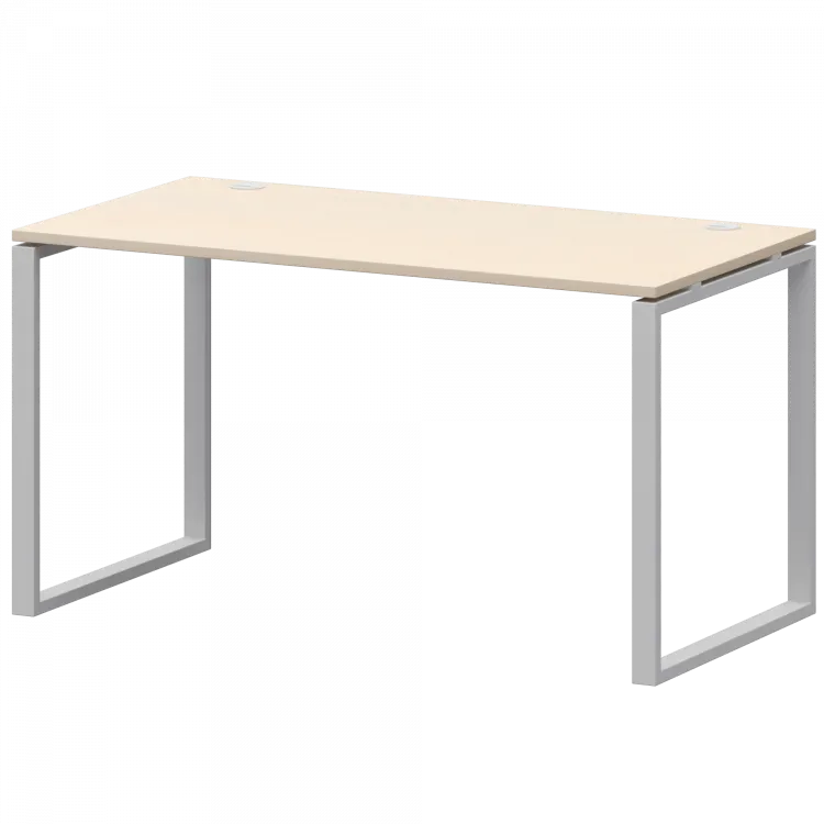 Стол на металлокаркасе АМ.О-002 Бук/Белый 1200x730x760 Арго-М