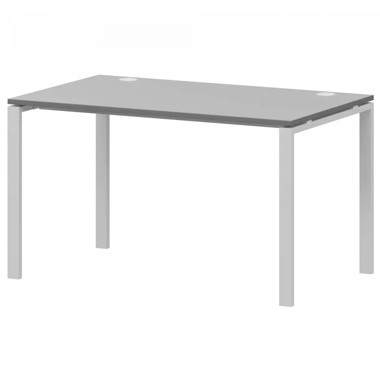 Стол на металлокаркасе АМ-005.60 Серый/Белый 1800x600x760 Арго-М