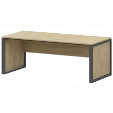 Стол руководителя НТМ-180 Баттл Рок/Антрацит 1800x800x750 Аргентум-М