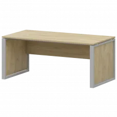 Стол руководителя НТМ-160 Баттл Рок/Металлик 1600x800x750 Аргентум-М