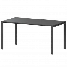 Стол на металлокаркасе АМ-003 Антрацит/Антрацит 1400x730x760 Арго-М
