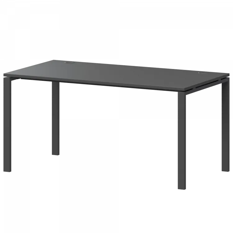Стол на металлокаркасе АМ-003 Антрацит/Антрацит 1400x730x760 Арго-М