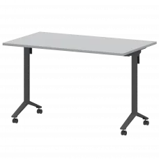 Стол мобильный складной МБ22-120.70 Серый/Антрацит 1200x700x750 Моби