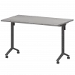 Стол мобильный складной МБ25-120.70 Лиственница/Антрацит 1200x700x750 Моби